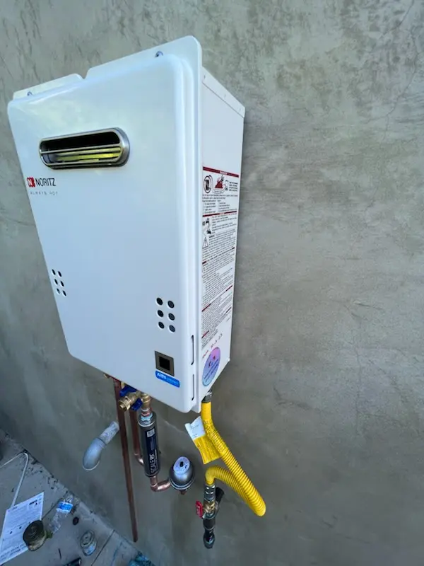 Tankless water heater installation for North Falmouth homes